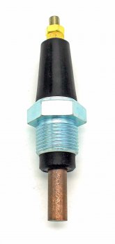 ZH-003 Sparkplug Brushholder with 8mm diameter carbon brush, dry run application