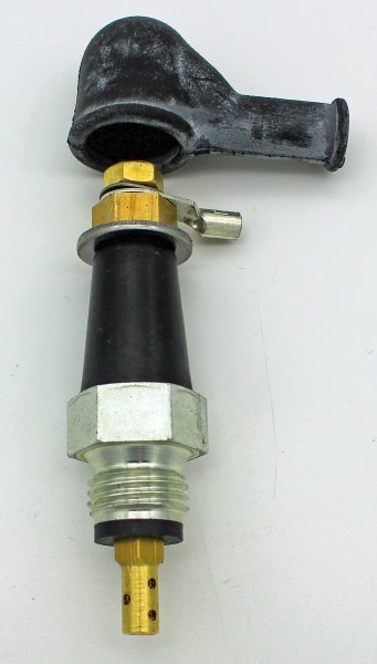 ZH-005 Stromzuführung, Zündkerzenhalter mit 5mm Gewebebürste M14x1,5 SW17