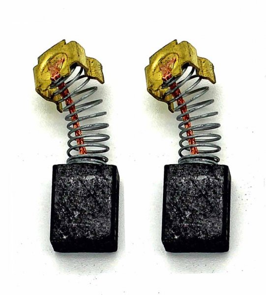 RC-279 carbon brush pair, 6x9x11mm, for use in e.g. Black&Decker or Makita Powertools replacing  CB406, CB407, CB419