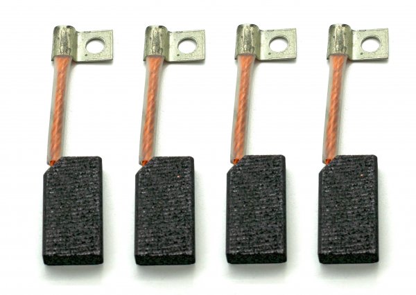 RC-305147 Carbon Brush Set (4 pcs.),  6x12,5x22mm for e.g. Clark Forklift, BEV  OEM Referenz: 1811577