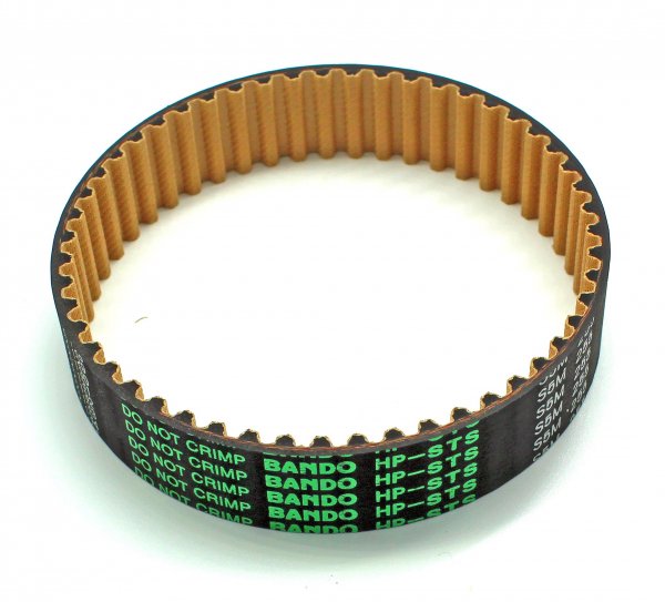 RC-33133255 Drive Belt, toothed belt 255x17mm for e.g. Milwaukee, Metabo, Holzher Beltsander HBSE75S, BaE1075, 2410, 2411, 2420